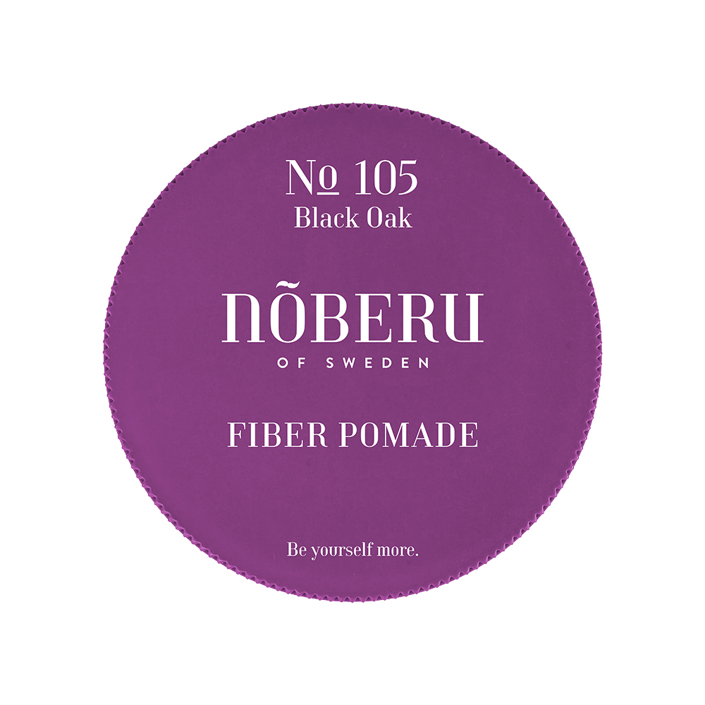 Noberu Fiber Pomade, Black Oak - 80 ml