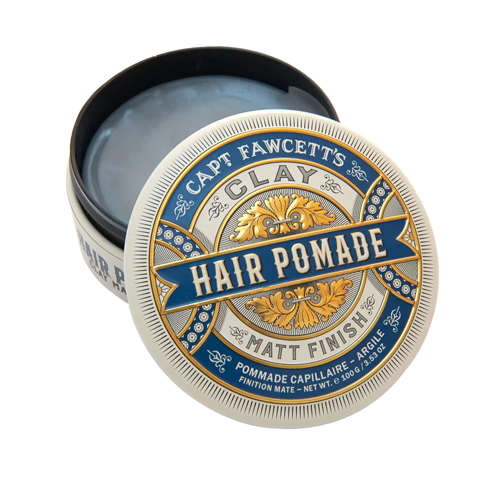 Captain Fawcett Matt Clay Pomade (Blue) - 100 g