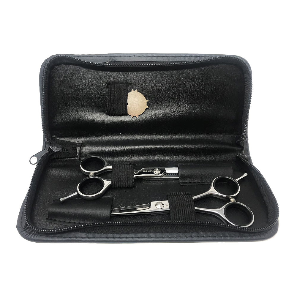 Kiepe 212/5.5 Scissors Set School hajvágó olló készlet bőrtokban