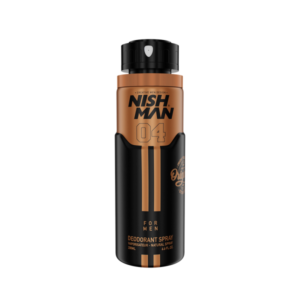 Nish Man Deodorant Spray Férfi Dezodor 04 - 200 ml