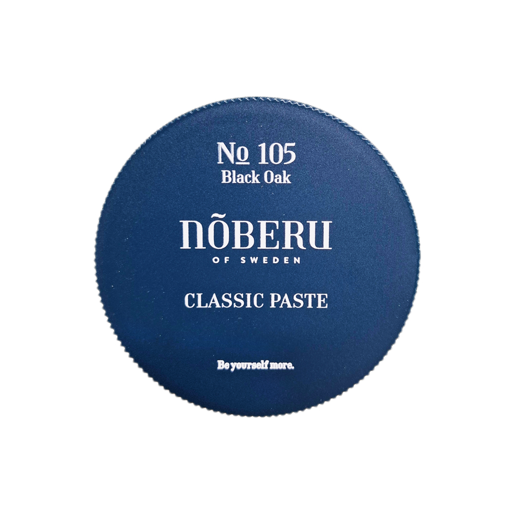 Noberu Classic Paste Hair Pomade, Black Oak - 80 ml