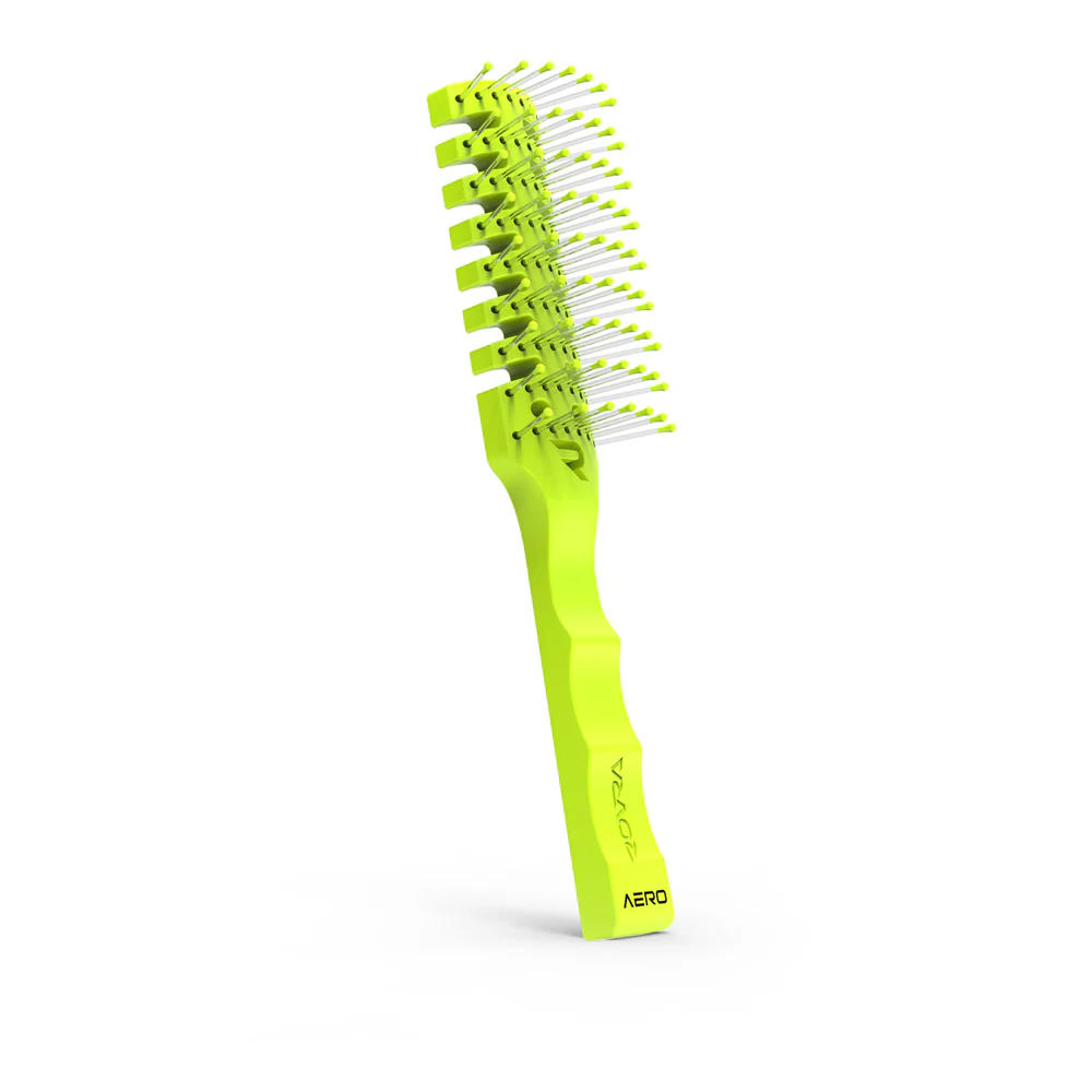 ROVRA Aero Hair Brush hajkefe - L - zöld