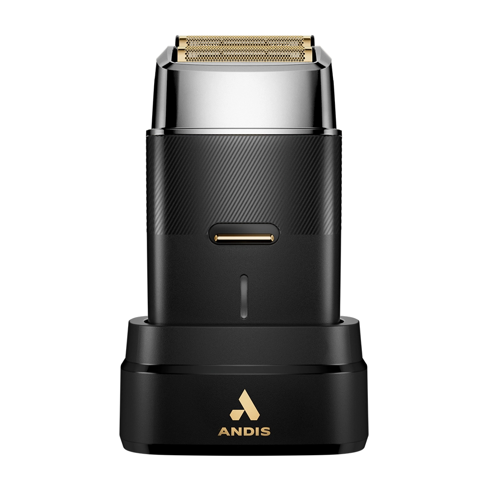Andis ProFoil Plus II Titanium Foil Shaver (Black Chrome) villanyborotva