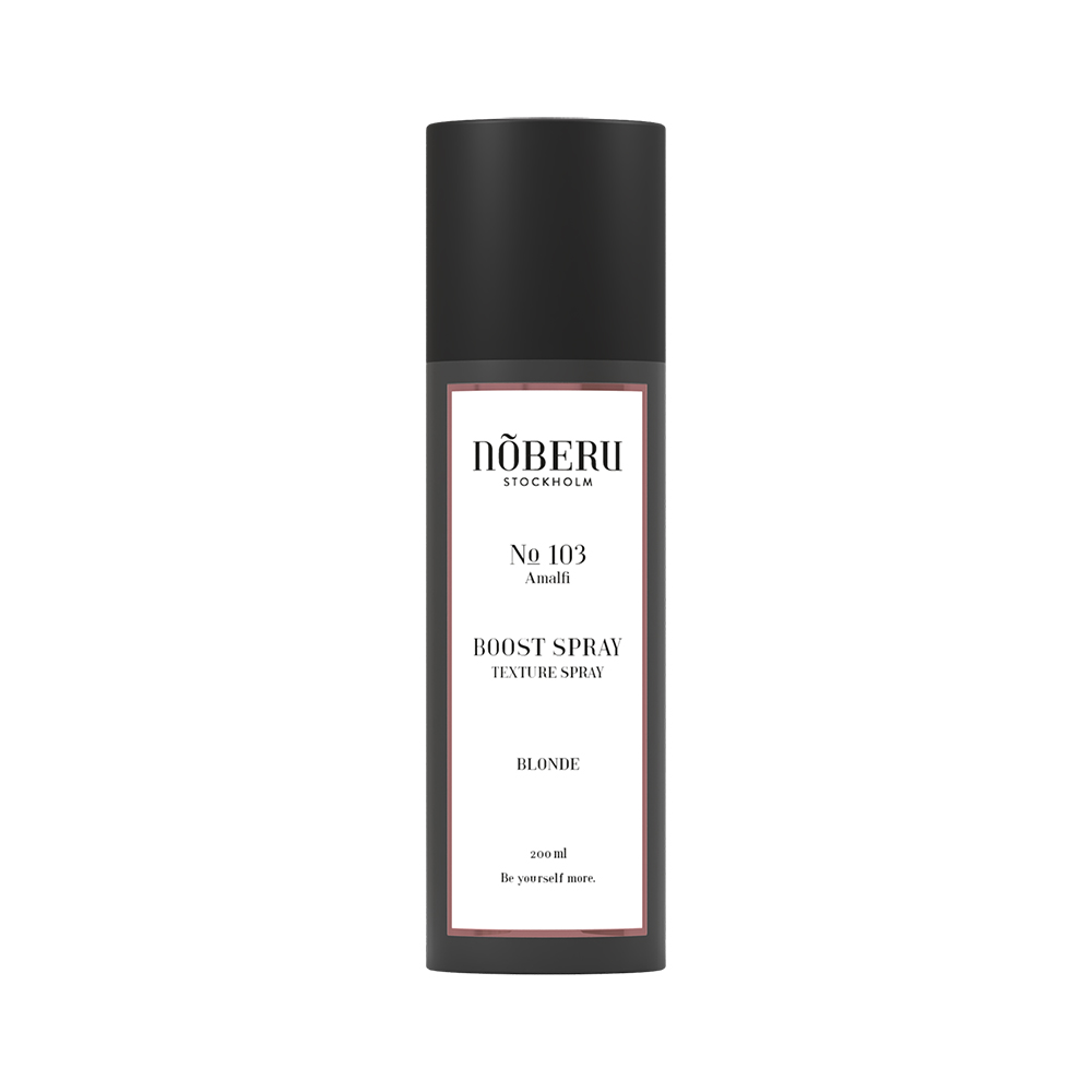 Noberu Boost Spray, texturáló szárazsampon világos hajhoz, Amalfi - 200 ml