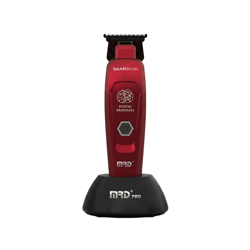 MRD Pro Smart Brain Trimmer kontúrvágó gép GMT-90-4 - burgundy vörös